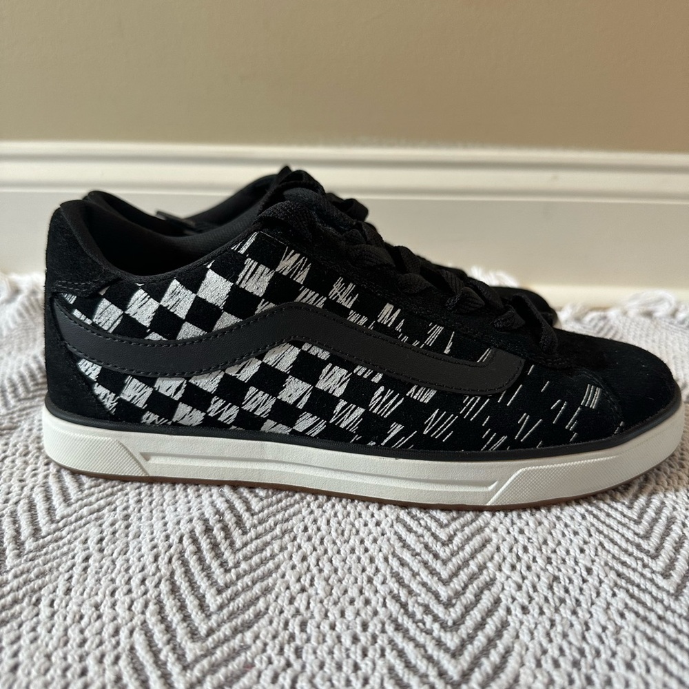 Vans Black and White Checkered Sneakers